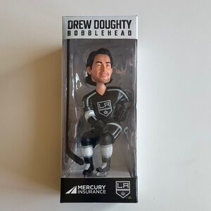 Drew Doughty Bobblehead with Black and White Jersey